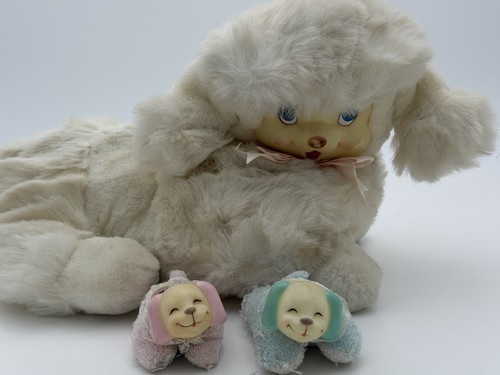 Peluche barboncino bianco