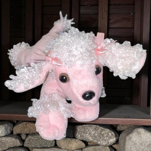 Peluche barboncino rosa - , unipak