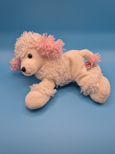 Peluche barboncino aurora rosa - barboncino,