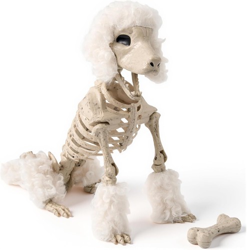 Scheletro cane halloween - di,
