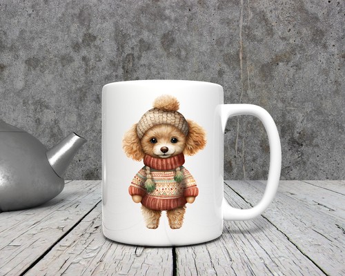 Tazza caffè toy poodle - da,