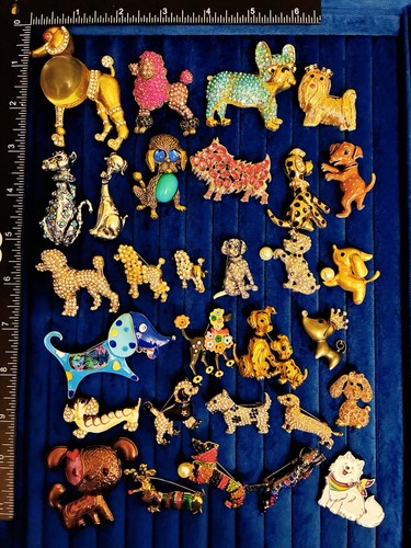 Lotto spille cane - 30, pezzi